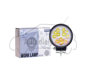 LED pracovné svetlo, 47xSMD3030 - Round 54W 12-30V Combo