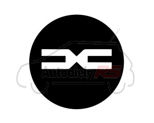 Samolepka Dacia 4ks disky 55mm new logo