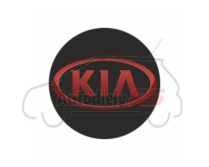 Samolepka Kia 4ks disky 55mm